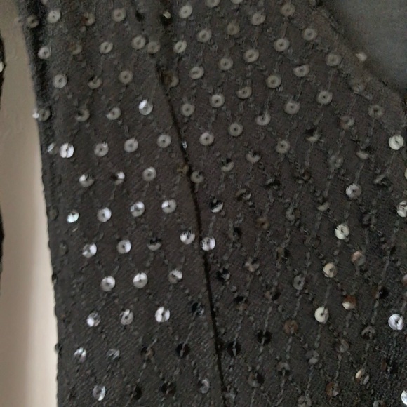 COPY - Cache Maxi Dress Womens 4 Long Black Sequins Formal Prom Glam Sexy Retro… - Picture 8 of 10